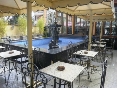 hotel elysse tirana outside bar