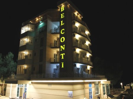 hotel belconti durres front view