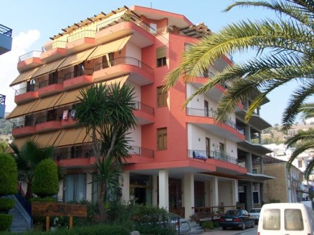 hotel kaonia saranda front view