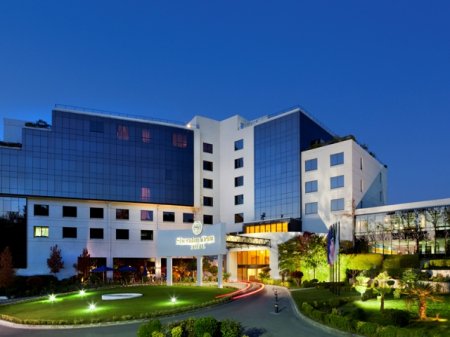 hotel sheraton tirana front view